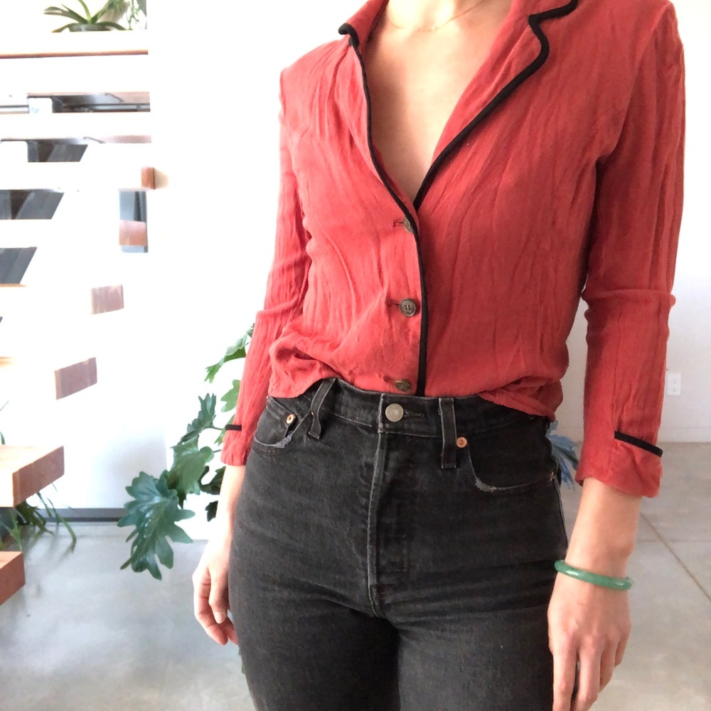 BP button down blouse